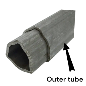 Series 1 Outer Triangle Tube 39" Long – Part # A332