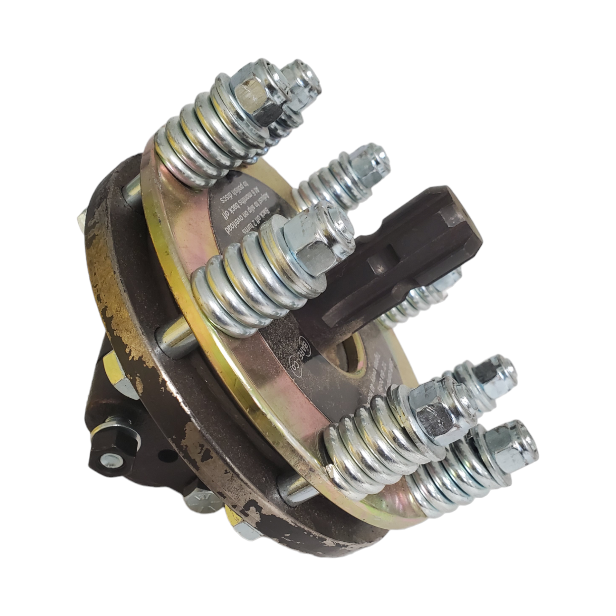 60 HP Slip Clutch With 1 1/2" Round Female And 1 3/8" x 6 Male – Part # B6157