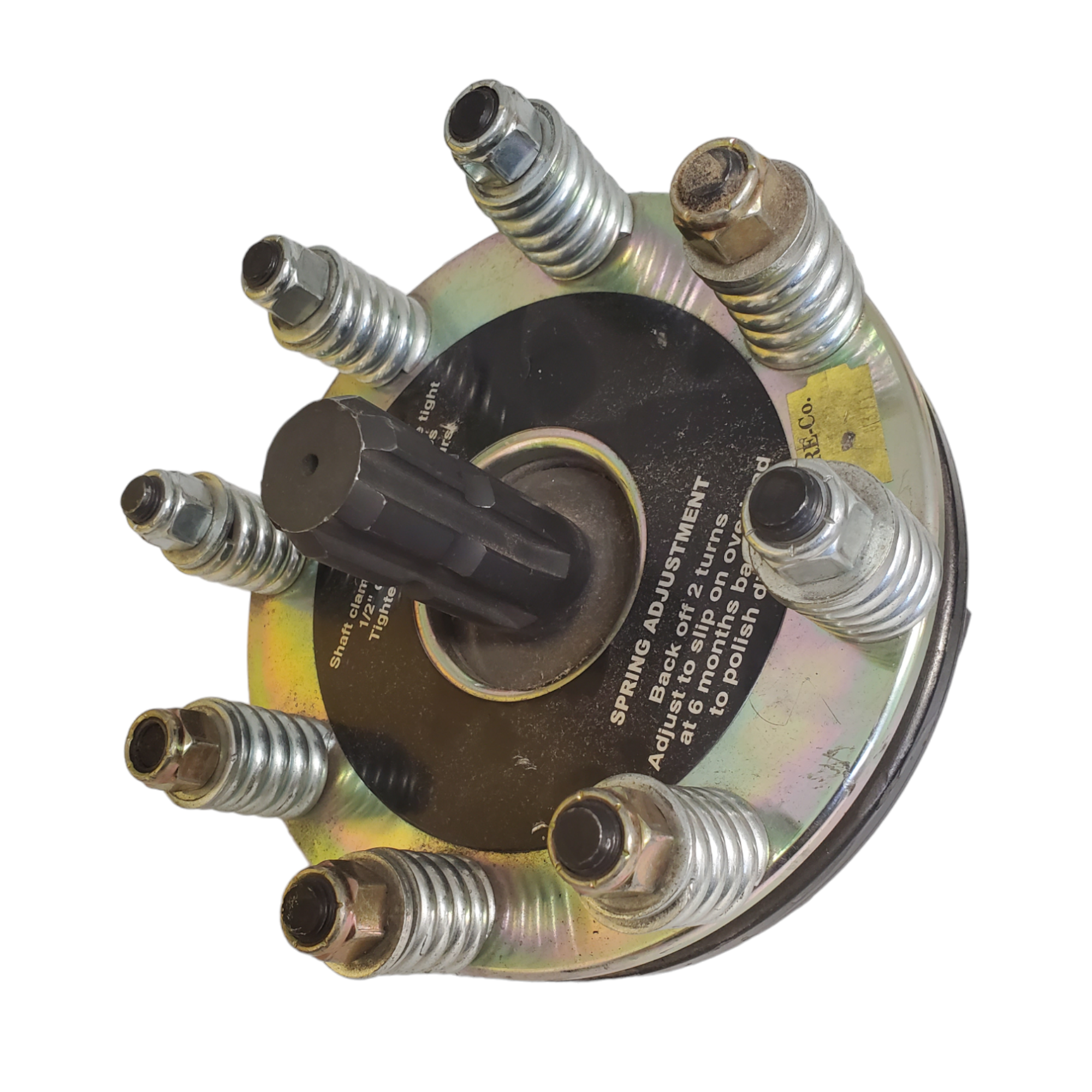 60 HP Slip Clutch With 1 1/4" Round Female And 1 3/8" 6 Splines Male – Part # B6693