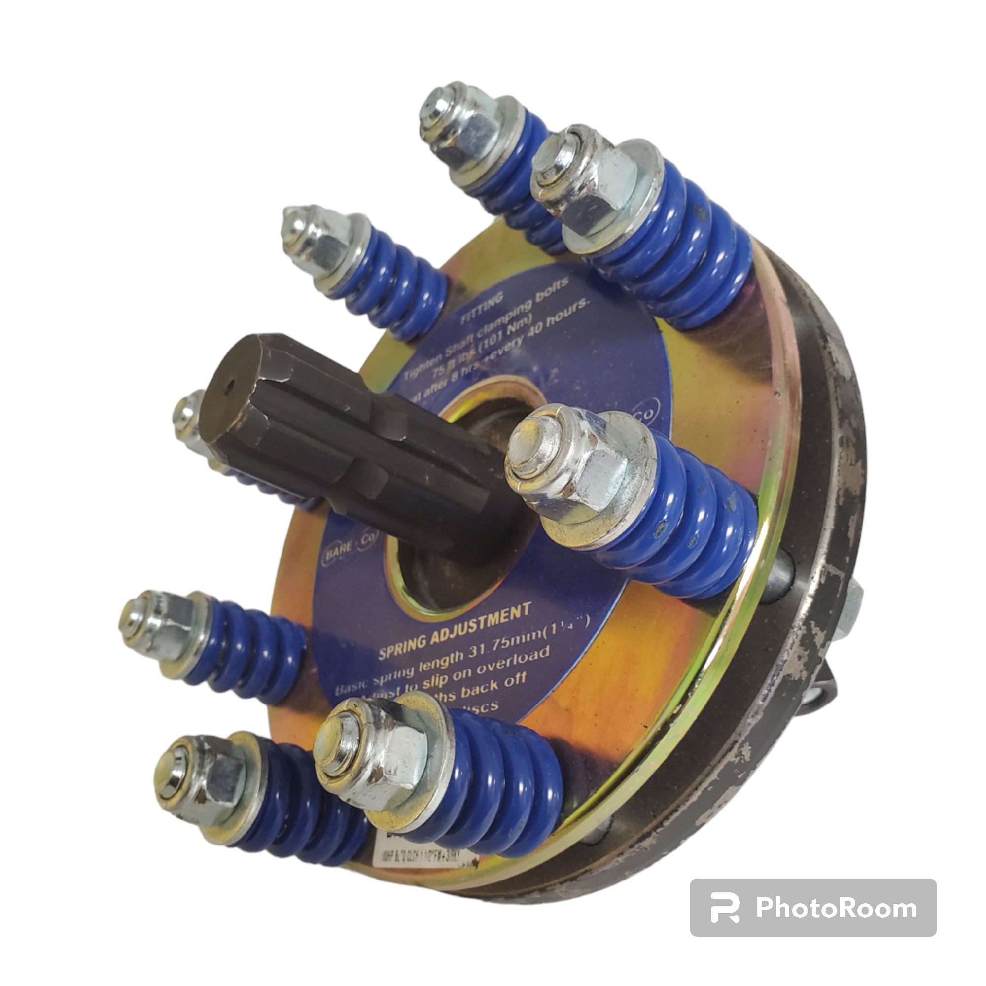 100 HP Slip Clutch With 1 1/2" Round Female And 1 3/8" 6 Male – Part # B7244