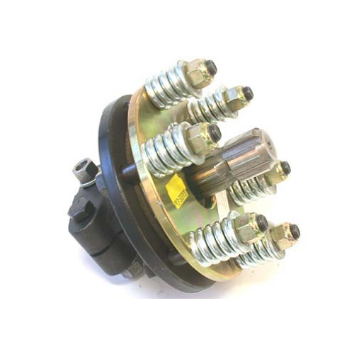 40 HP Slip Clutch with 1 1/4" Round Bore Female and 1 3/8" 6 Splines Male – Part # B4166